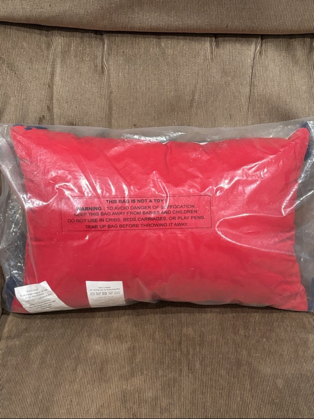 Americana Bicycle Accent Pillow - Picture 3 of 7